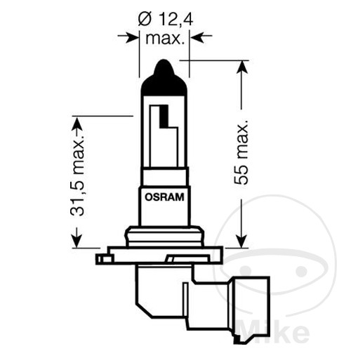 Ampoule HB4 12V51W Osram Ampoule HB4 12V51W Osram – Image 2