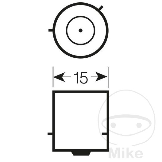Ampoule 12V21W BAU15S Osram Ampoule 12V21W BAU15S Osram – Image 3
