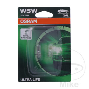 Ampoule 12V5W W2.1X9.5D Osram