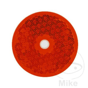 Réflecteur rond rouge