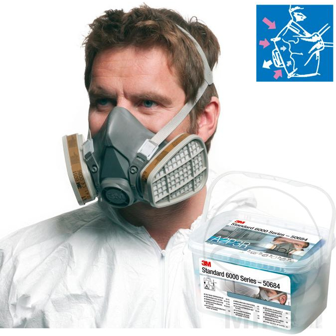 Demi-masque 6000 A2 / P3 Demi-masque 6000 A2 / P3