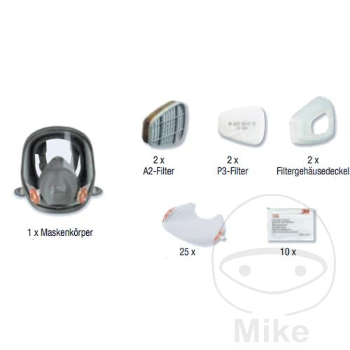 Kit de démarrage masque intégral L Kit de démarrage masque intégral L – Image 2