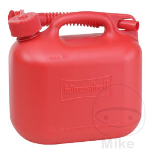 Bidon de carburant rouge 5 litres