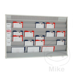 KFZ-PLANTAFEL A4 6 SCHIEN