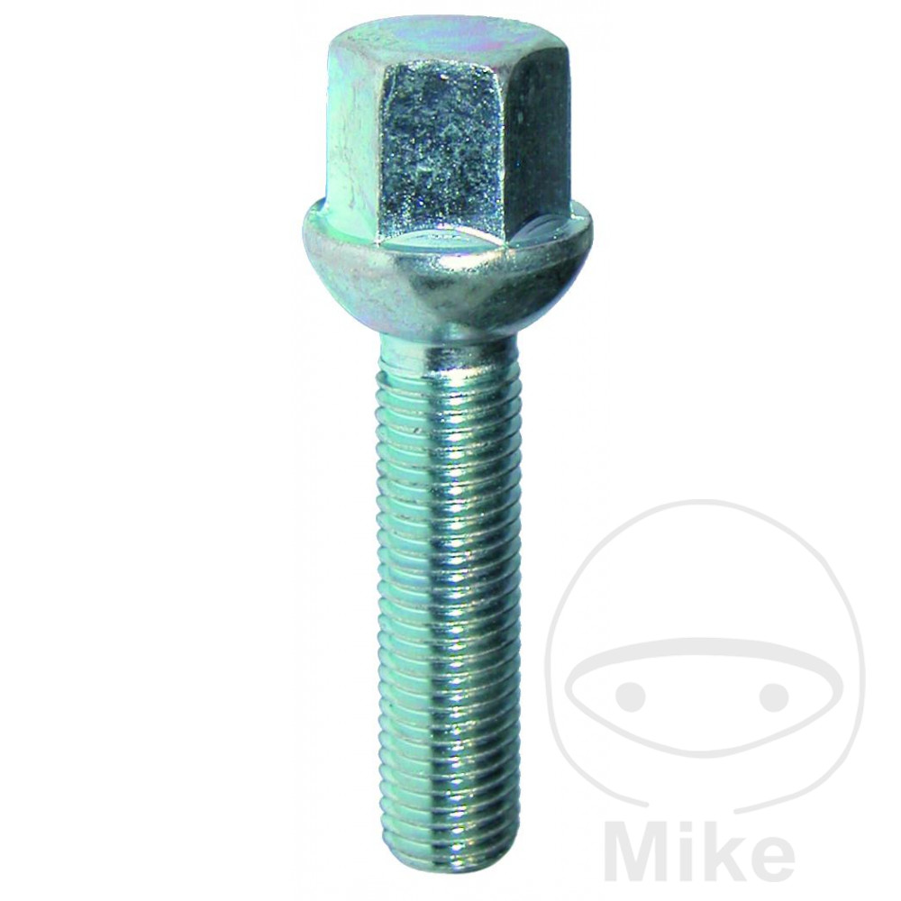 Boulon de roue M12X1.5X47 collier à bill Boulon de roue M12X1.5X47 collier à bill