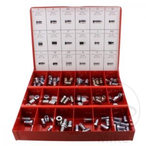 Assortiment de raccords de conduite de f