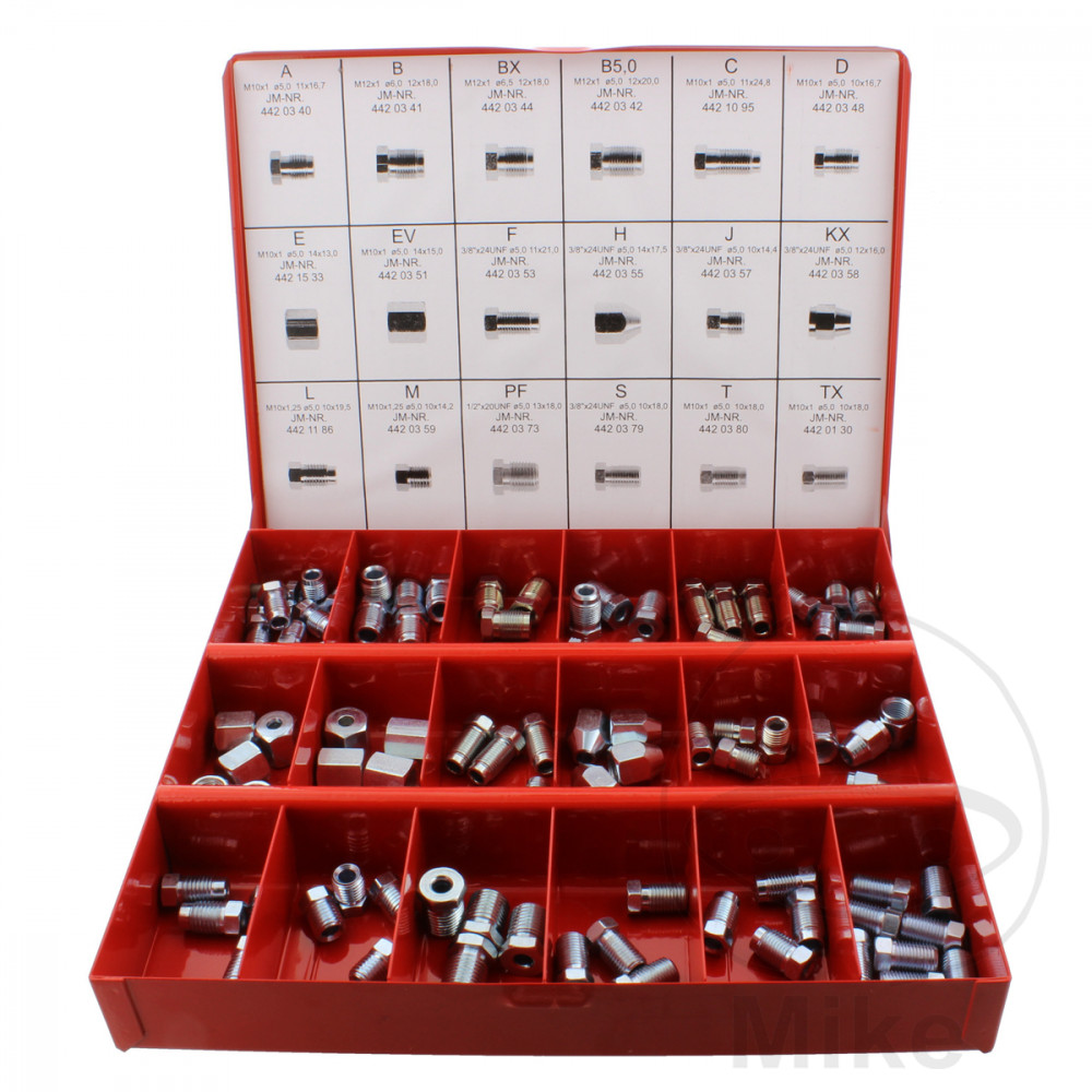 Assortiment de raccords de conduite de f Assortiment de raccords de conduite de f