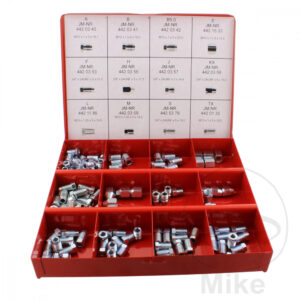 Assortiment de raccords de conduite de f