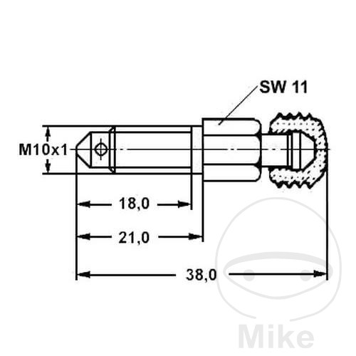 Soupape de purge M10 x 1 Soupape de purge M10 x 1 – Image 2