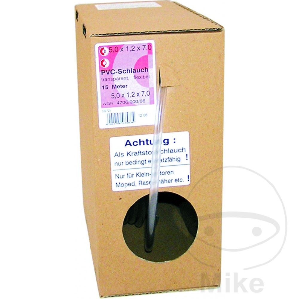 Tuyau en PVC TRAN 6.0MM Tuyau en PVC TRAN 5 mm