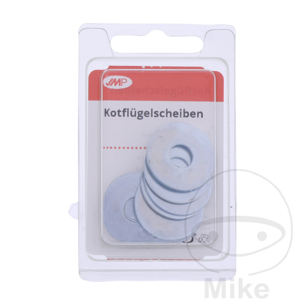 Rondelle Acier galvanisé JMP 8.4X24X1.25mm Pack de 10 Rondelle de garde boue 8.4X25X1.0