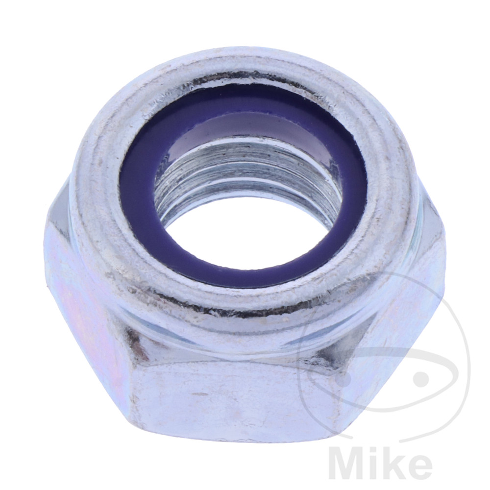 Ecrous Hexagonaux Nylstop Zingué M12 DIN Ecrous Hexagonaux Nylstop Zingué M12 DIN – Image 2