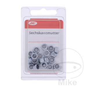 Ecrous Hexagonaux Nylstop Zingué M5 DIN9