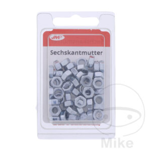 Ecrous Hexagonaux Nylstop Zingué M5 KL8