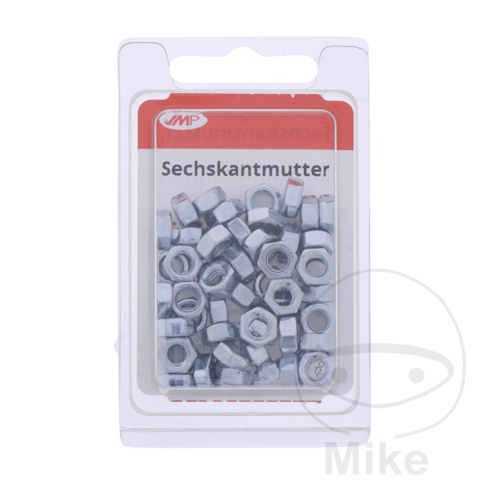 Ecrous Hexagonaux Nylstop Zingué M5 KL8 Ecrous Hexagonaux Nylstop Zingué M5 KL8