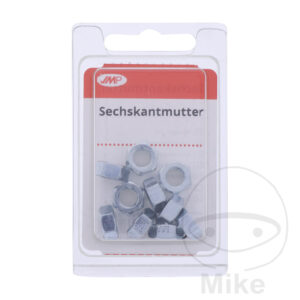 Ecrous Hexagonaux Nylstop Zingué M7 KL8