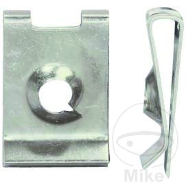 Ecrou métallique acier 4,8 mm JMP