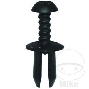 Rivets plastique noir pour carénage JMP Pack de 10