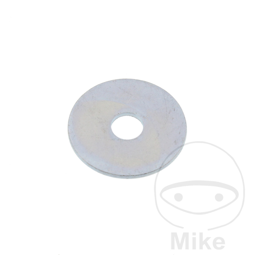 Rondelle acier galvanisé 6x25x1.25mm pack de 100 Rondelles d'aile galvanisées 6X25