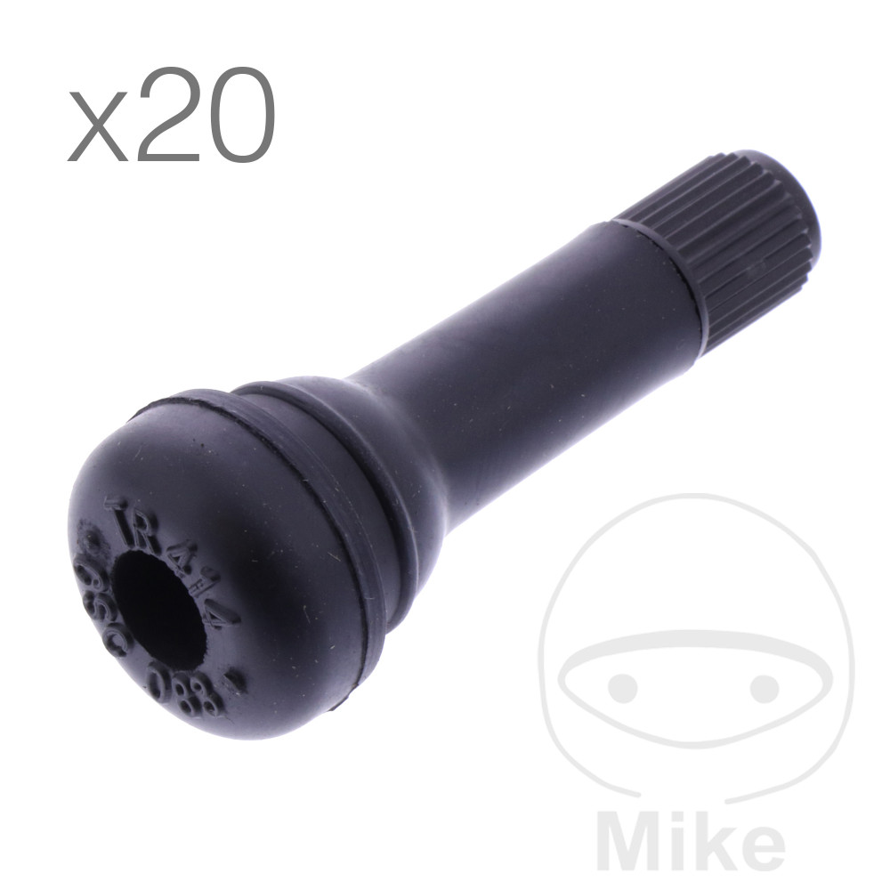 Valve en caoutchouc 11.3 mm TR414 Valve en caoutchouc 11.3 mm TR414