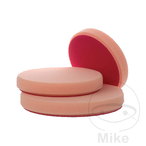 Éponge de Polissage 155x25mm Rotweiss Rouge Blanc Disque Eponge de polissage 155X25MM