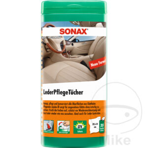 Boîte de lingettes de soins du cuir