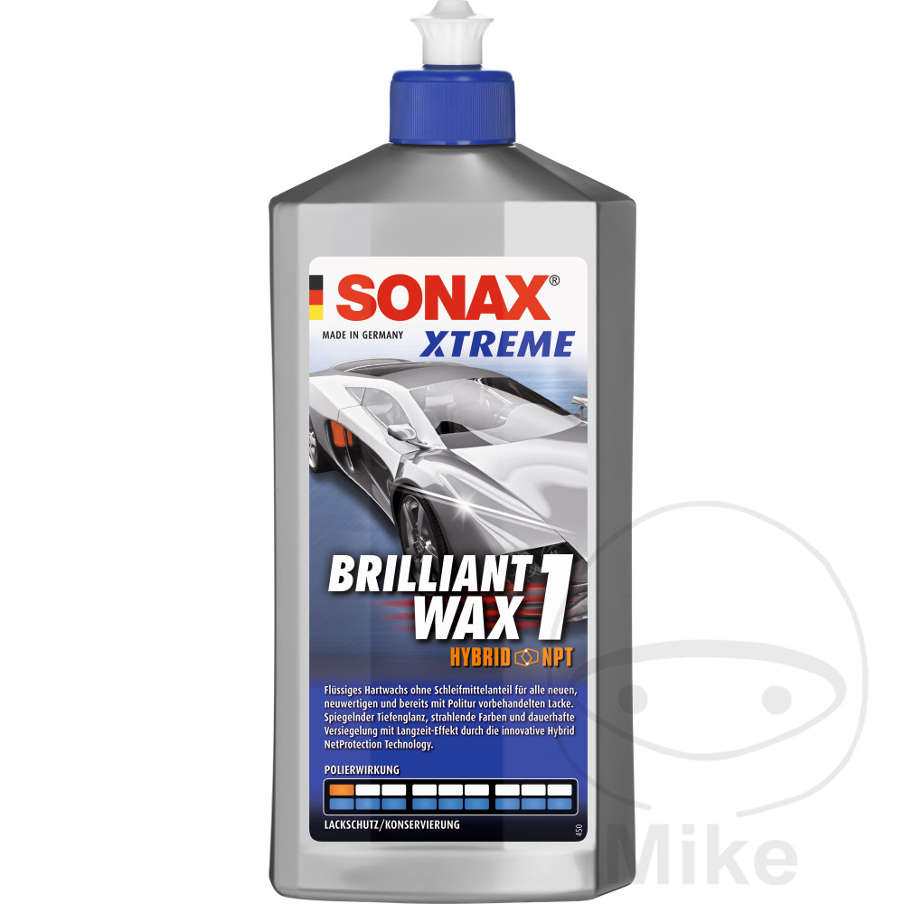 SONAX XTREME BrilliantWax 1 hybride NPT 500 ml Cire dure XTREME 500 ml SO