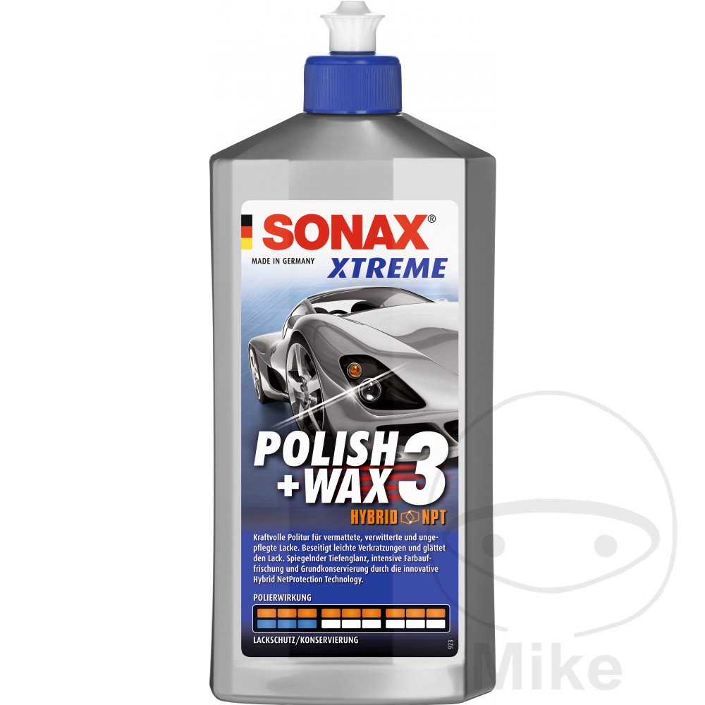 SONAX XTREME Polish + Cire 3 Hybrid NPT 500 ml Polish XTREME 500 ml Sonax