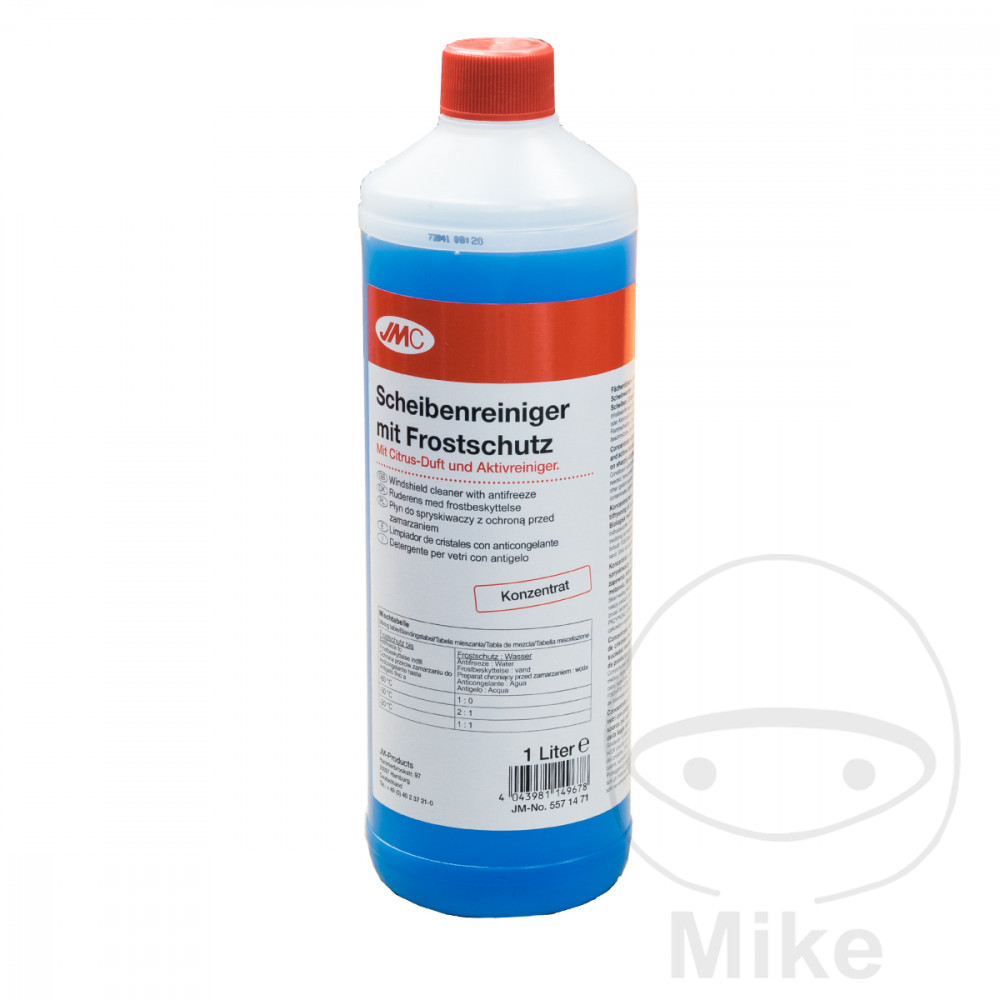 Lave-glace avec antigel JMC Concentré à diluer 1 Litre Pare-brise Citrus 1 litre JMC
