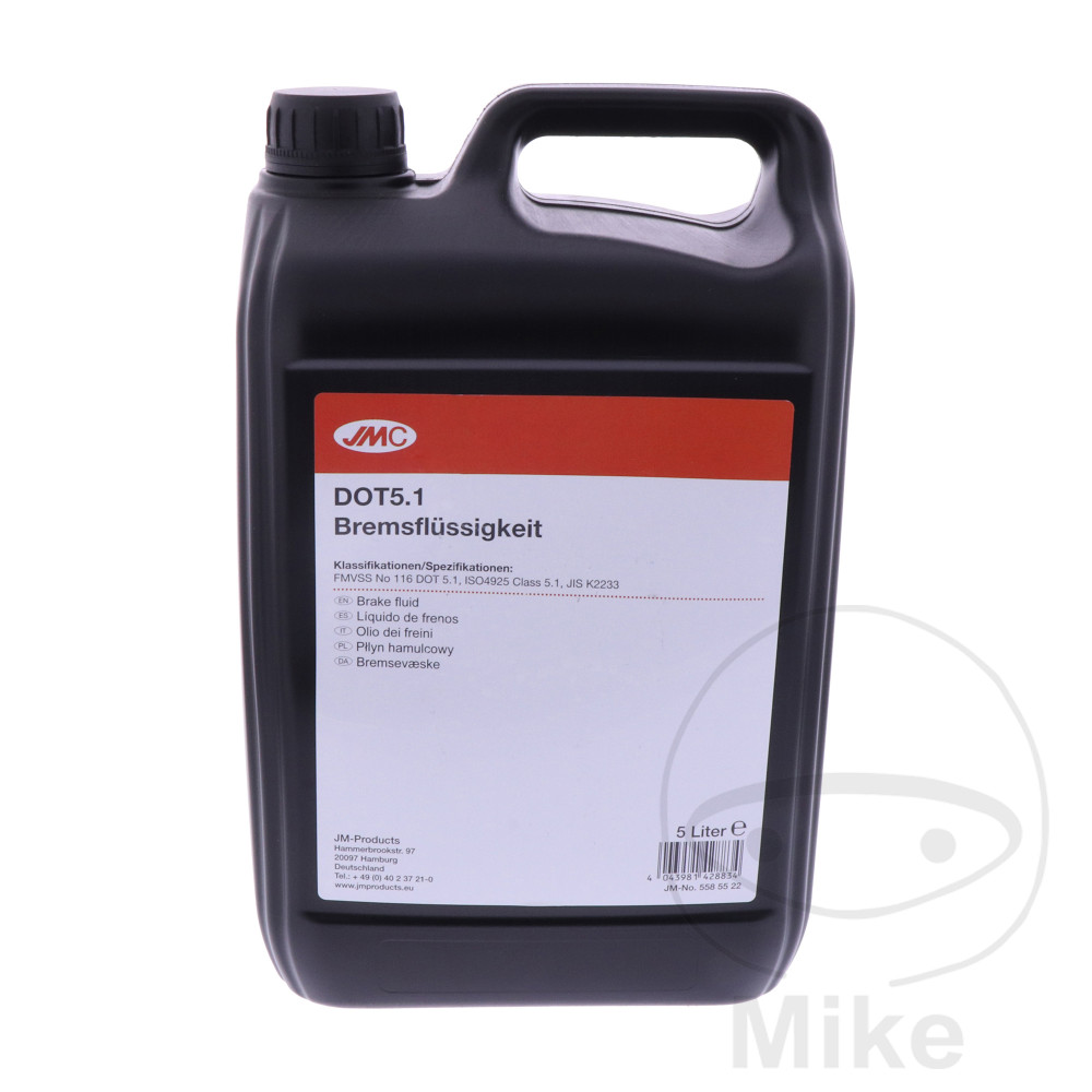 Liquide de frein DOT5.1 5L JMC Liquide de frein DOT5.1 5L JMC