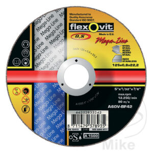 Disque de coupe 125X0.8X22.2