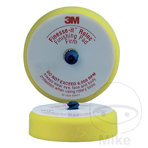 Support Tampons de Polissage 3M Finesse-it Roloc 75 mm mousse Porte-mousse 75 mm