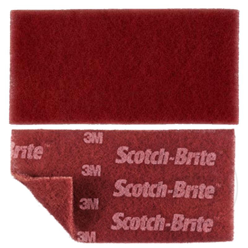 Tampon Abrasif 115X230X5 rouge 3M Tampon Abrasif 115X230X5 rouge 3M