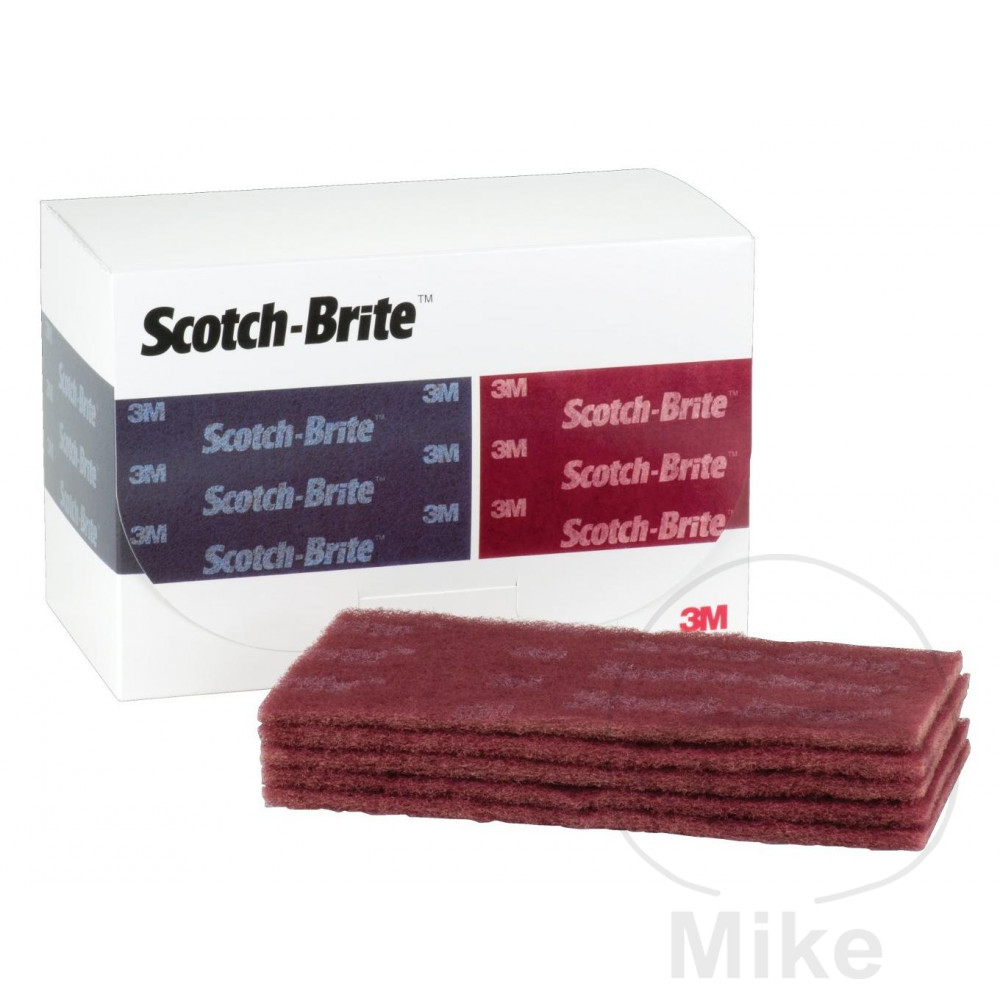 Tampon Abrasif 115X230X5 rouge 3M Tampon Abrasif 115X230X5 rouge 3M – Image 2