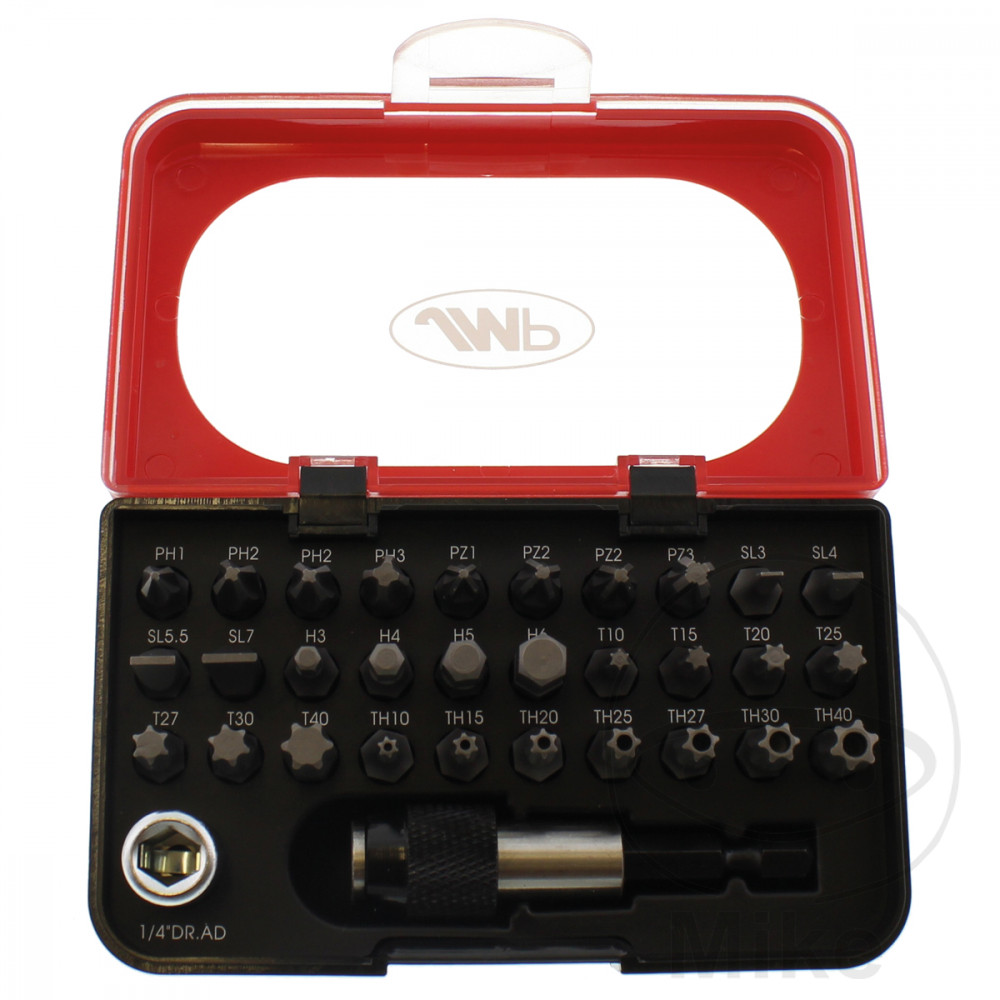 Jeu d'embouts 1/4 6 Kant JMP Jeu d'embouts 1/4 6 Kant JMP – Image 2