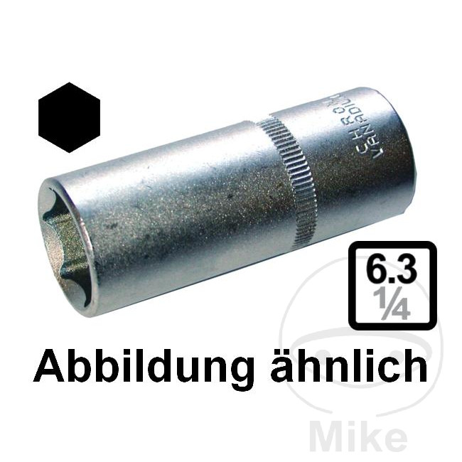 Jeu de douilles 6 Kant 1/4 LAN Jeu de douilles 6 Kant 1/4 LAN – Image 2