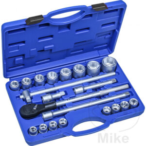 Jeu de clés à douilles 3/4 21 pièces