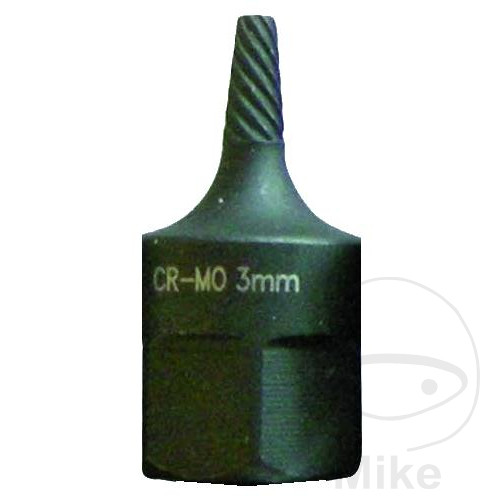 Insert d'extracteur 3/8 3 mm Insert d'extracteur 3/8 3 mm