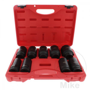 Jeu de douilles de puissance 6 pans 3/4