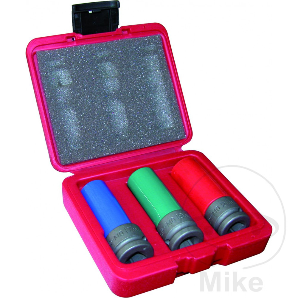 Set de douilles de puissance 6 edge 1/2 Set de douilles de puissance 6 edge 1/2