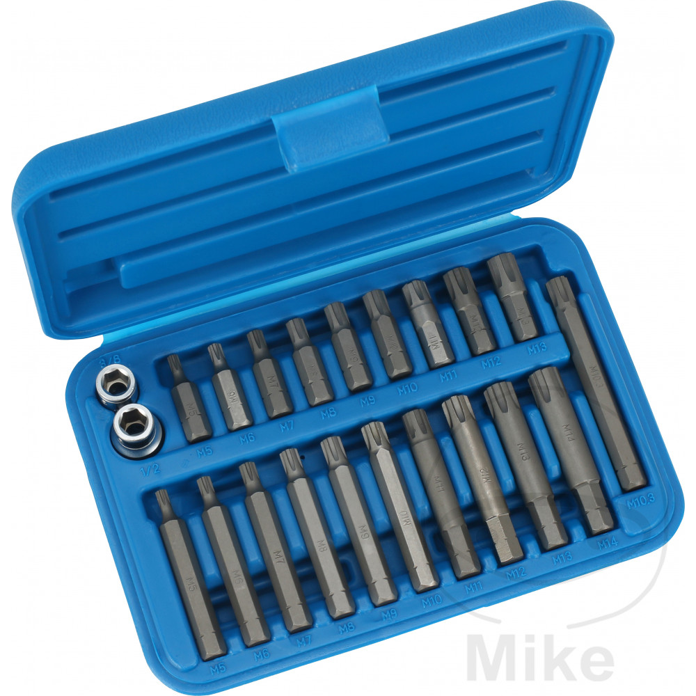 Jeu de mors Ribe 22 pièces 10 mm Jeu de mors Ribe 22 pièces 10 mm