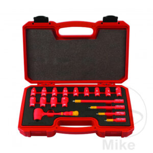 Jeu de douilles 1/4 18 pièces