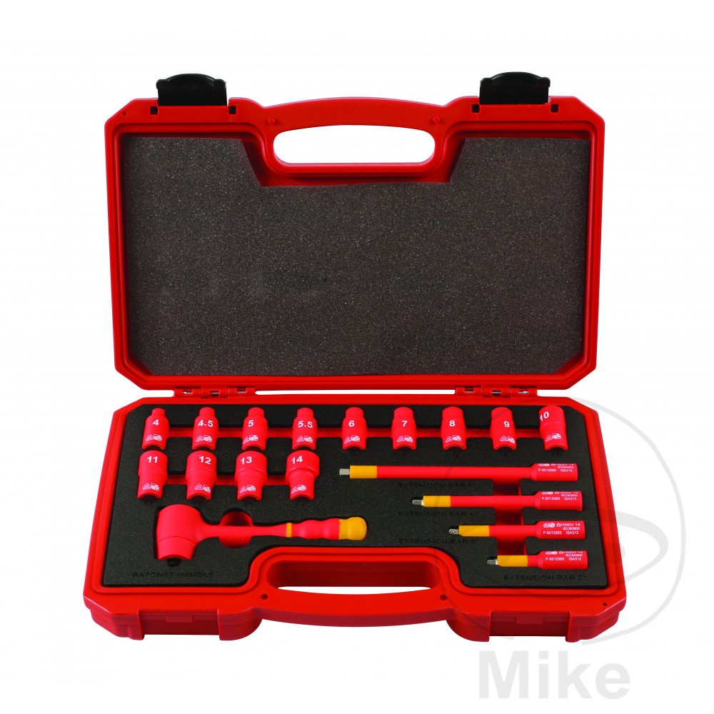 Jeu de douilles 1/4 18 pièces Jeu de douilles 1/4 18 pièces