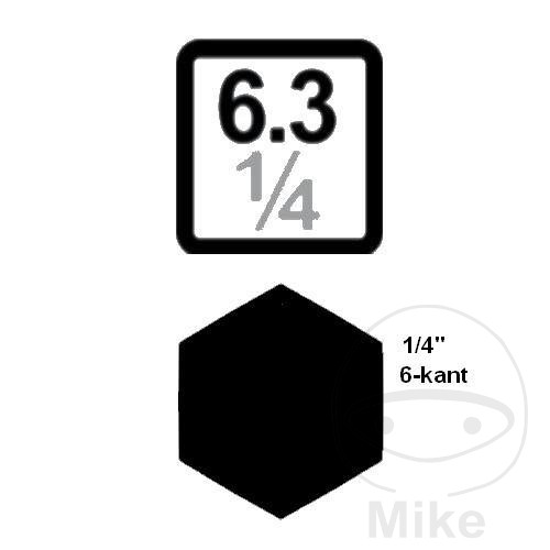 Adaptateur de bits 1/4 pour 1/4 Adaptateur de bits 1/4 pour 1/4 – Image 2