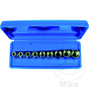 Jeu de douilles Torx 1/2 pouces 9