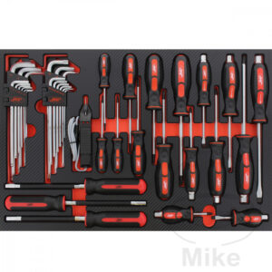 Jeu d'outils dans un insert JMP