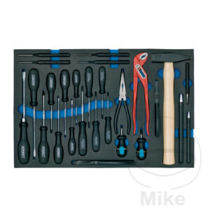 Jeu d'outils dans un insert