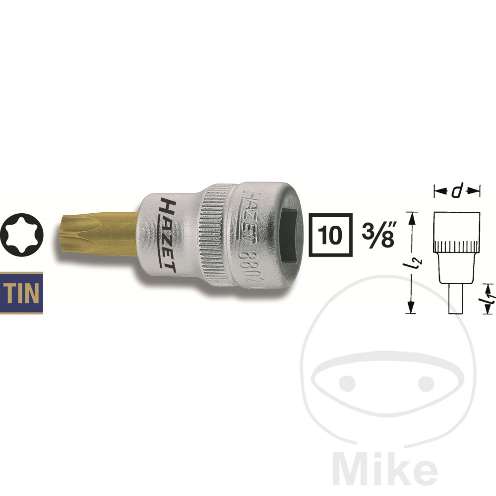 Insérer Torx 3/8 T30 Insérer Torx 3/8 T15