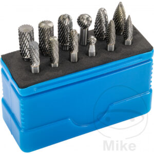 Jeu de fraises sur tige HM 12 pièces