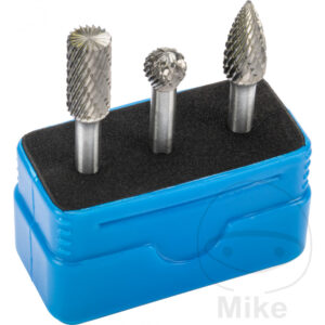 Jeu de fraises sur tige HM 3 pièces